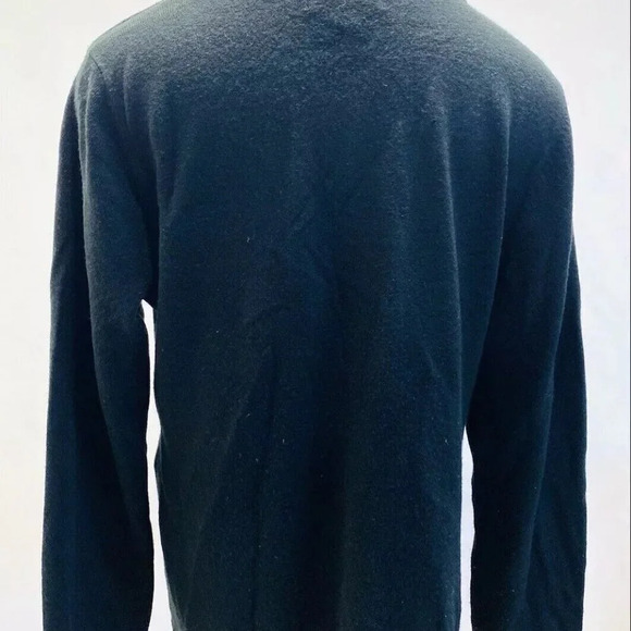 CAROLYN TAYLOR Women Long Sleeve Pull Over Studs Black Knit Sweater Extra Large - Picture 5 of 10